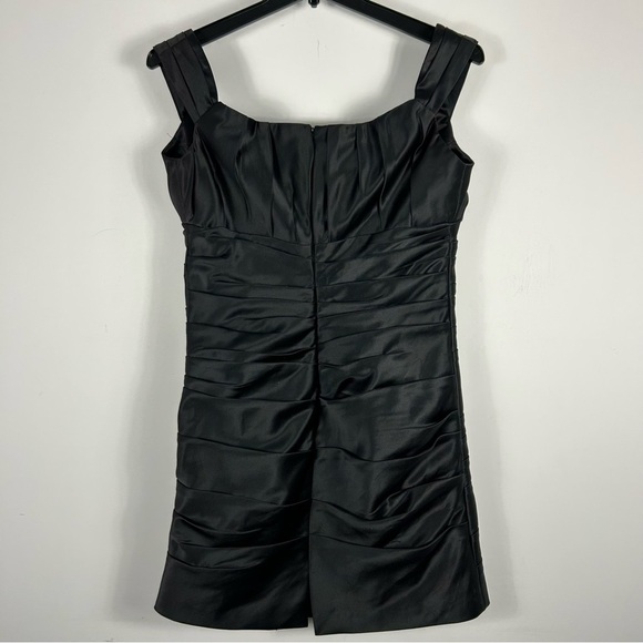 BILL LEVKOFF Elegant Black Sleeveless Dress 20 - Picture 4 of 11